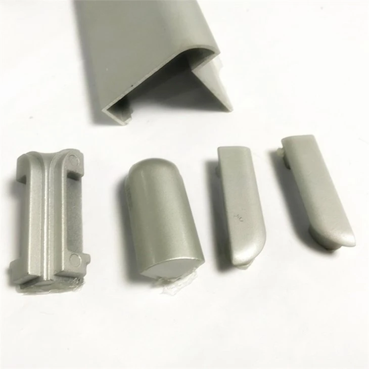 bull nose tile edging trims with end caps