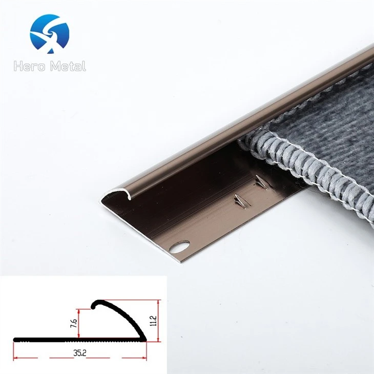 aluminum carpet transition strips