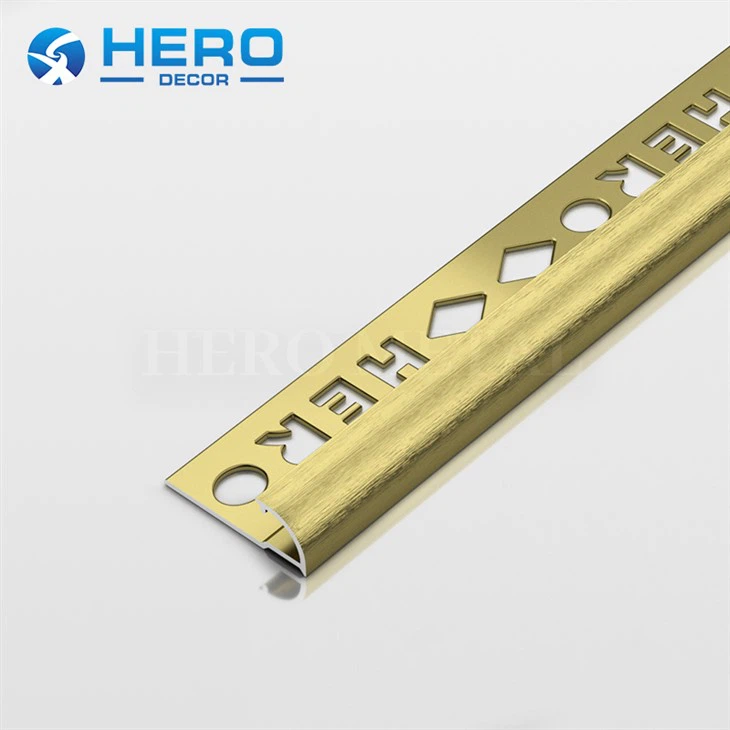Aluminum Round Shape Tile Strip
