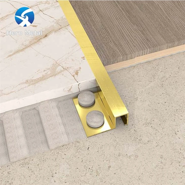 garniture de tuile d'angle en aluminium