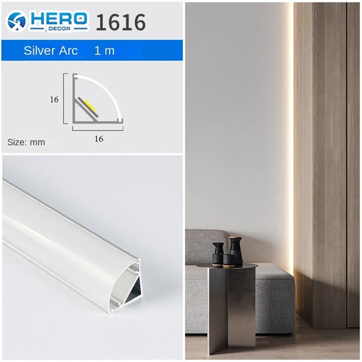 Led Corner Channel size and installation