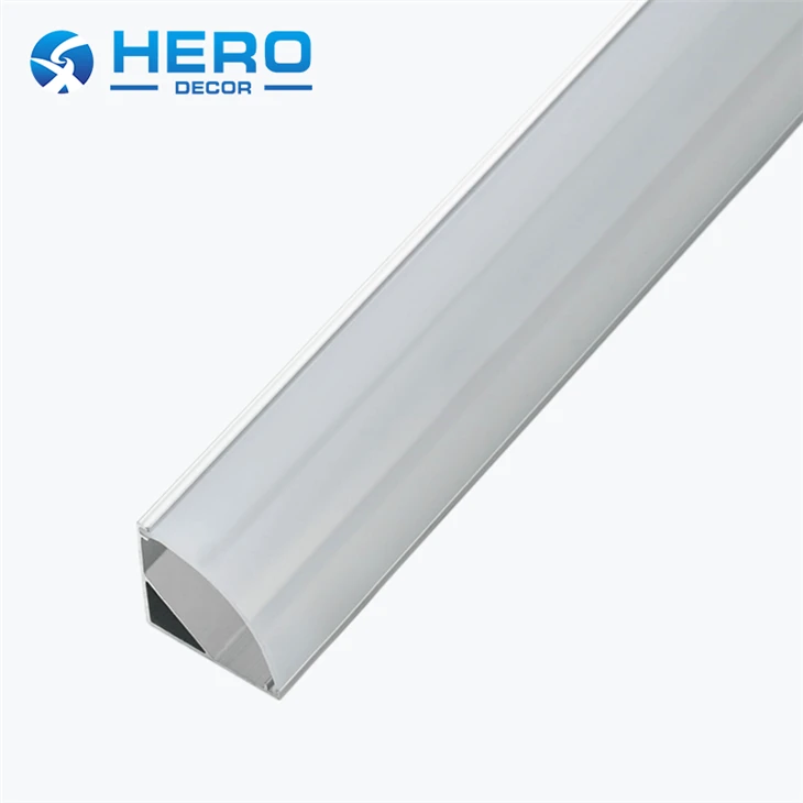 Led Corner Channel Silver