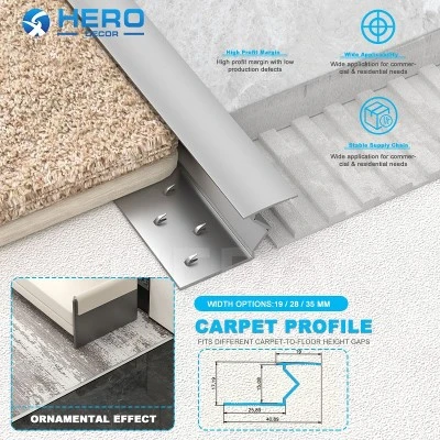 how to attach metal carpet trim edge to concrete? installation guide how to attach metal carpet trim edge to concrete? installation guide