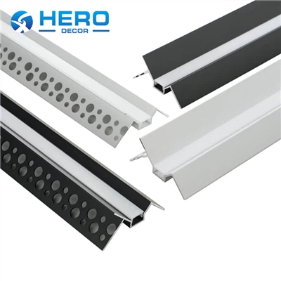Perfis de LED de drywall leve